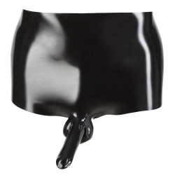 The Latex Collection Short en latex avec Gaine de pénis